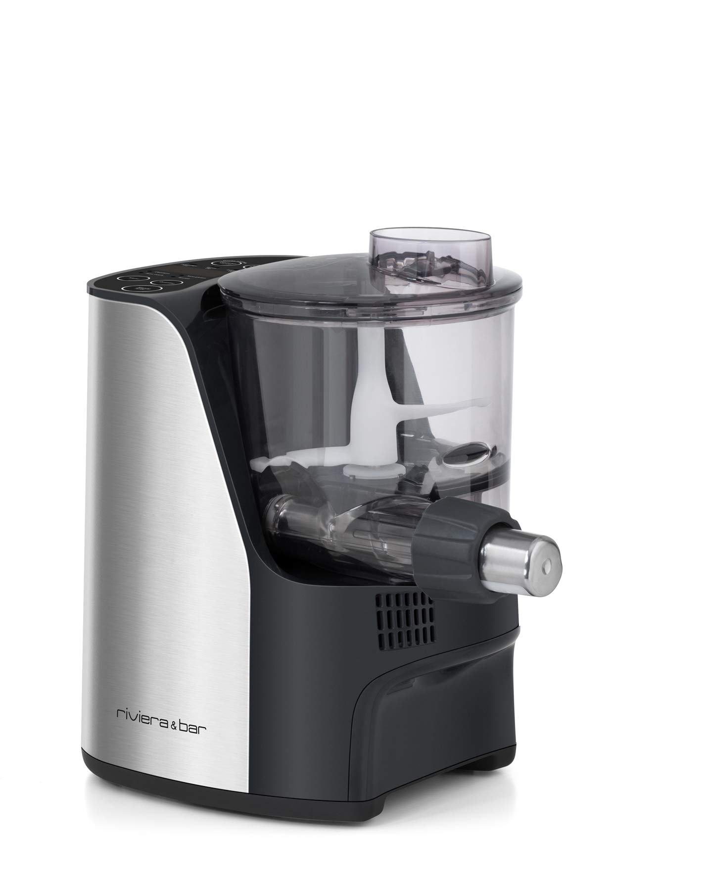 Riviera&bar PMP500-4 Programas - Máquina automática de pasta de metal para secado rápido, tornillos de acero inoxidable - Todos los tipos de pasta de casa - 39 x 35,5 x 23 cm