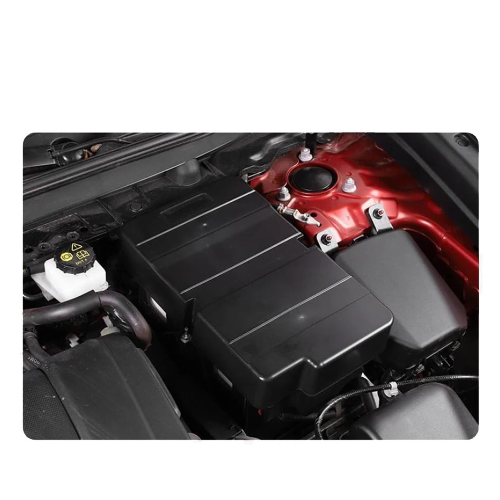 Car Battery Cover,Fit For Roewe RX3 2017-2023 RX3 Pro Totoro Lomemo Battery osłona dodatniego bieguna akumulatora samochodowego