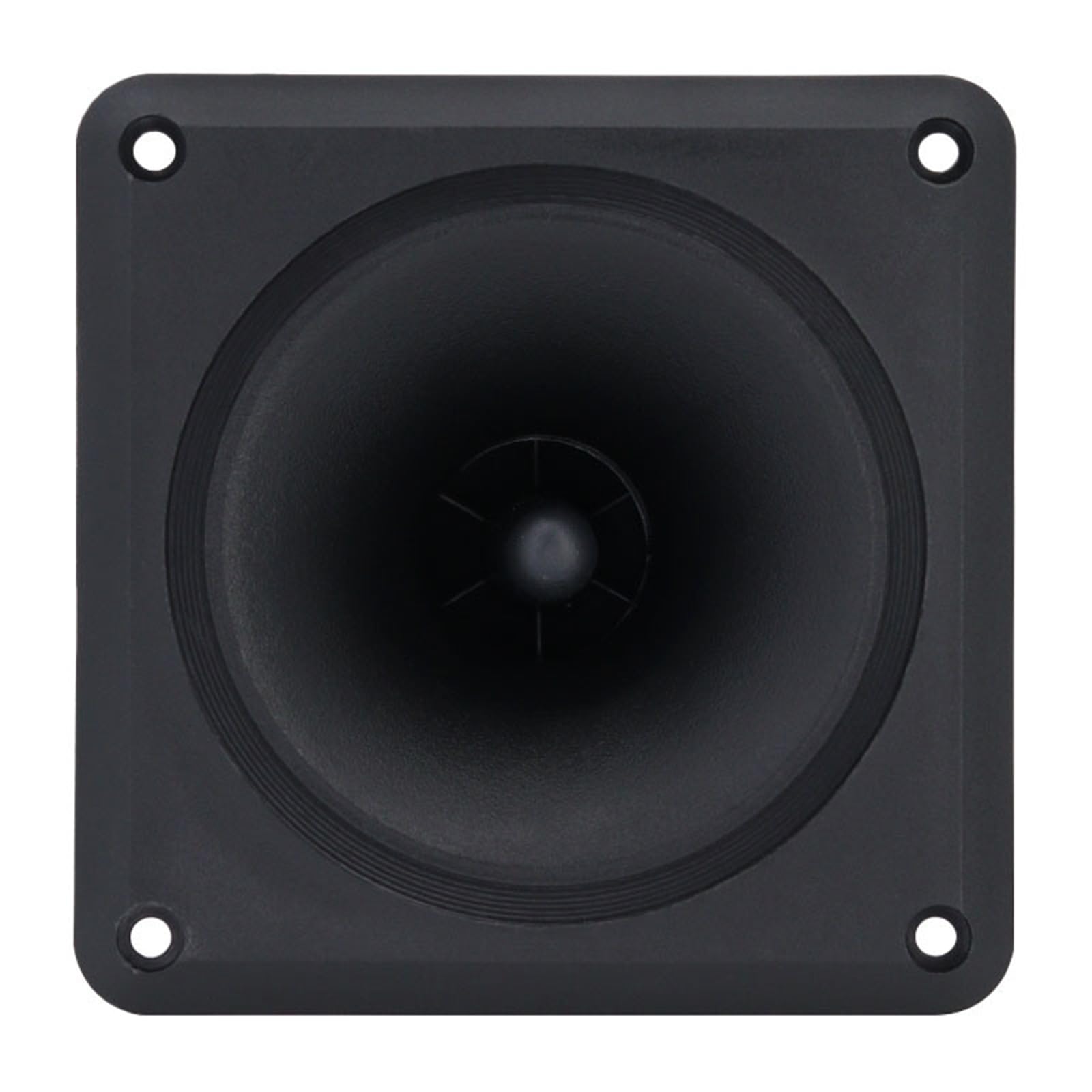 Altavoces de bocina cuadrada de 110 mm, 150 W, 4-8 ohm, bocina de cerámica piezoeléctrica, bocina de bocina