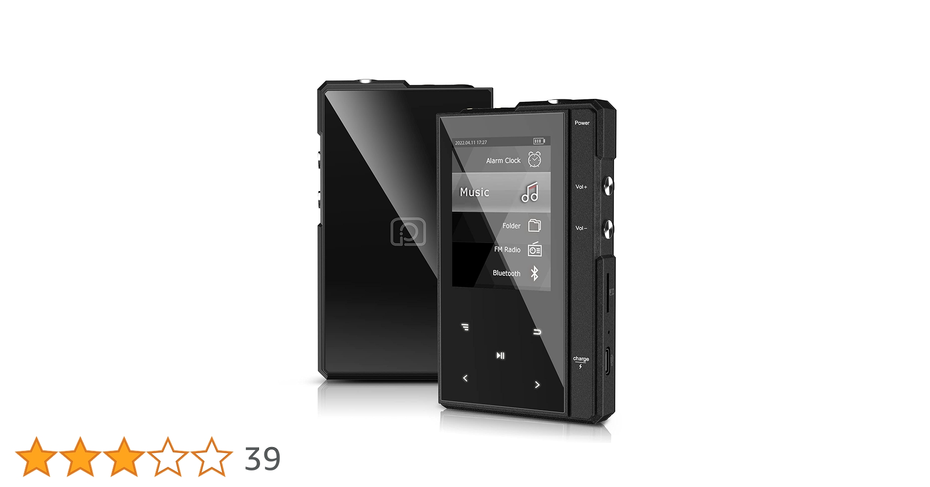 Amazon.co.jp: Bluetooth 5.0搭載96GB MP3プレーヤー、Phinistec Z6