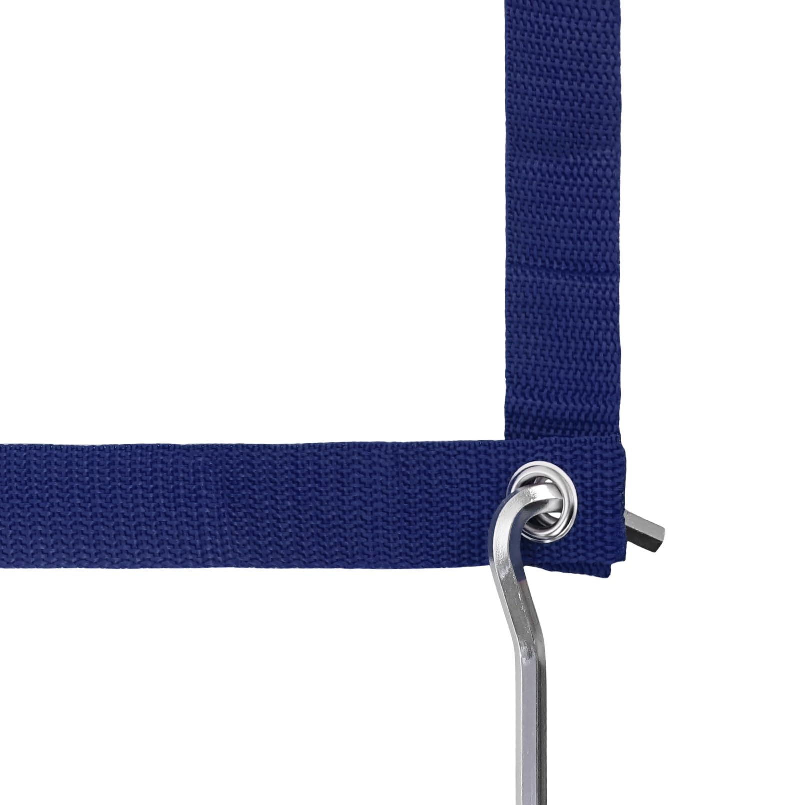Aoneky Lignes de Beach Volleyball 16x8m avec Ancrages - Sangle de Marquage pour Créer Terrain de Beach Volley dans Sable Plage Pelouse