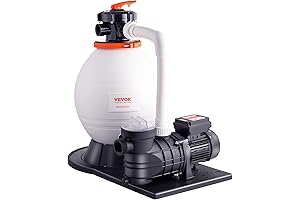 VEVOR Sand Filter with Powerful 1 HP Pool Pump for Above Ground Pool