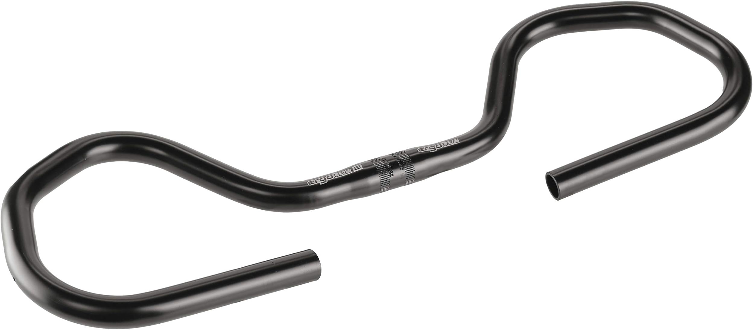 ergotec Cicli Bonin Unisex's Ctb Contest Traveller Multipositioning Aluminium Handlebar, Black, One Size