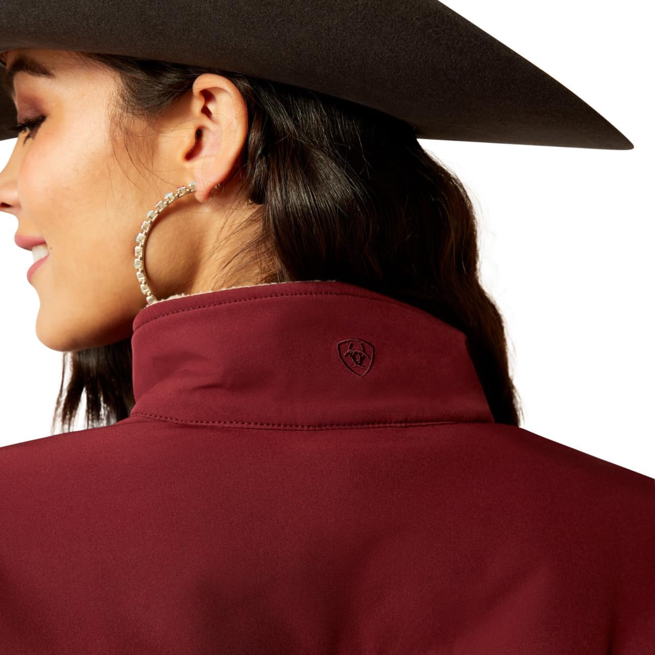 ARIAT Womens Berber Back Softshell Jacket