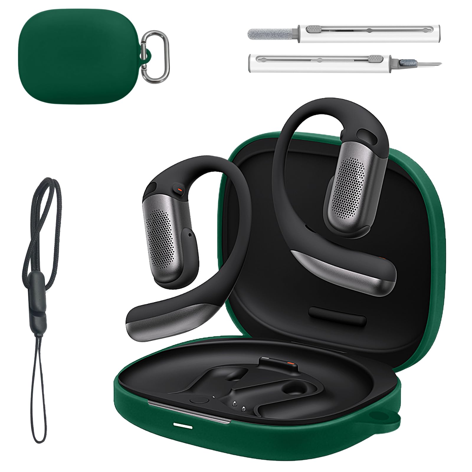 Amazon | Shokz OpenFit Proケースカバー、液体シリコンフルボディ保護