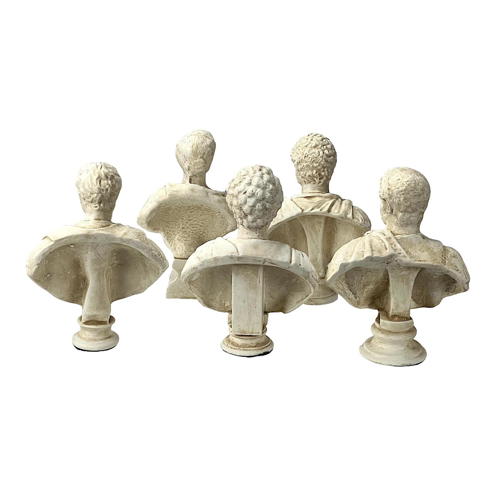 Generic Set 5 Emperadores Romanos Nerva Trajano Adriano Antonino Pío Marco Aurelio Versión Pintada