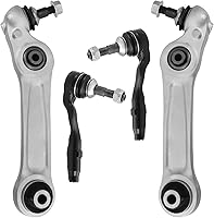 Vista 373 de Detroit Axle - 4 brazos de control de extremo delantero para Nissan Frontier Xterra 2000-2004 Brazos de control inferior y superior con rótulas