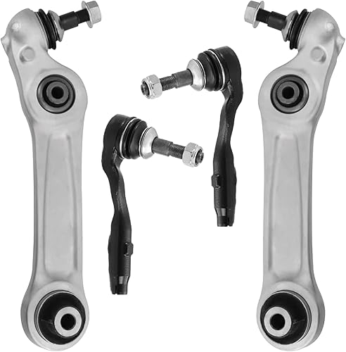 Miniatura 223 de Detroit Axle - Kit de 4 brazos de control delanteros para Chrysler 300 Dodge Challenger Charger Magnum, 2 brazos de control delantero inferiores con