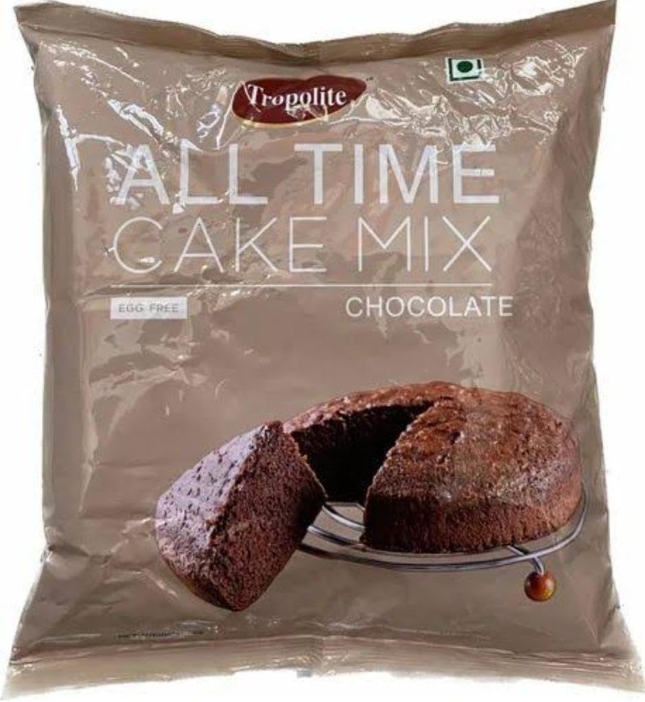 Homefresh By Sheetal Tropolite All Time Cake Mix|Egg Free 1 Kg(Chocolate)