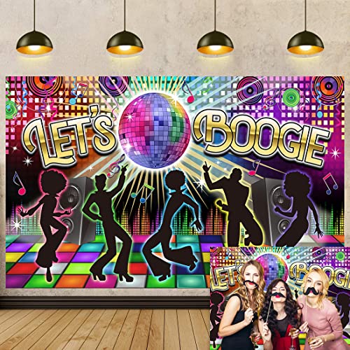 30 Decorazioni per Feste in Discoteca Banner Festa a Tema Anni '70 Decorazioni per Dischi Musicali Sfera di Turbinio della Stagnola della Discoteca Sospeso Decori per Bomboniere Compleanno