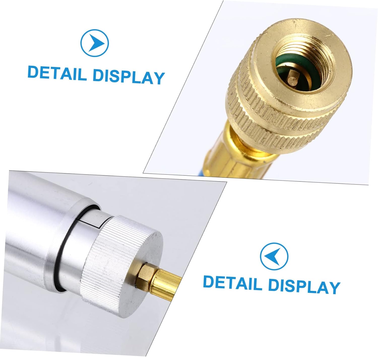 Oil Injector Tool Oil Injector High Pressure Filling Tube for Car Air Conditioning
