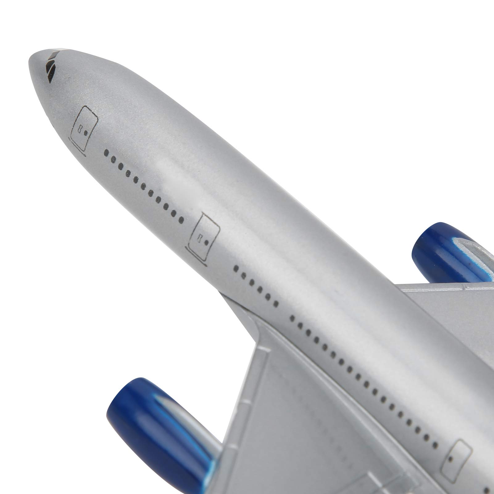 Fly Model, with Base Bracket Alloy Airplane Model, Beautiful Corrosion Resistance High Hardness for Kids Aviation Collection Office((Russia 330))