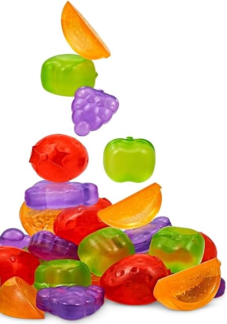 Mini Freezer Blocks Reusable Travel Ice Cooler Blocks Slim, Lightweight Assorted Design for Keeping Beverages Cool Party Cool Box Ice Box for Picnic, Camping, Lunch Box (12x Freezer Blocks)