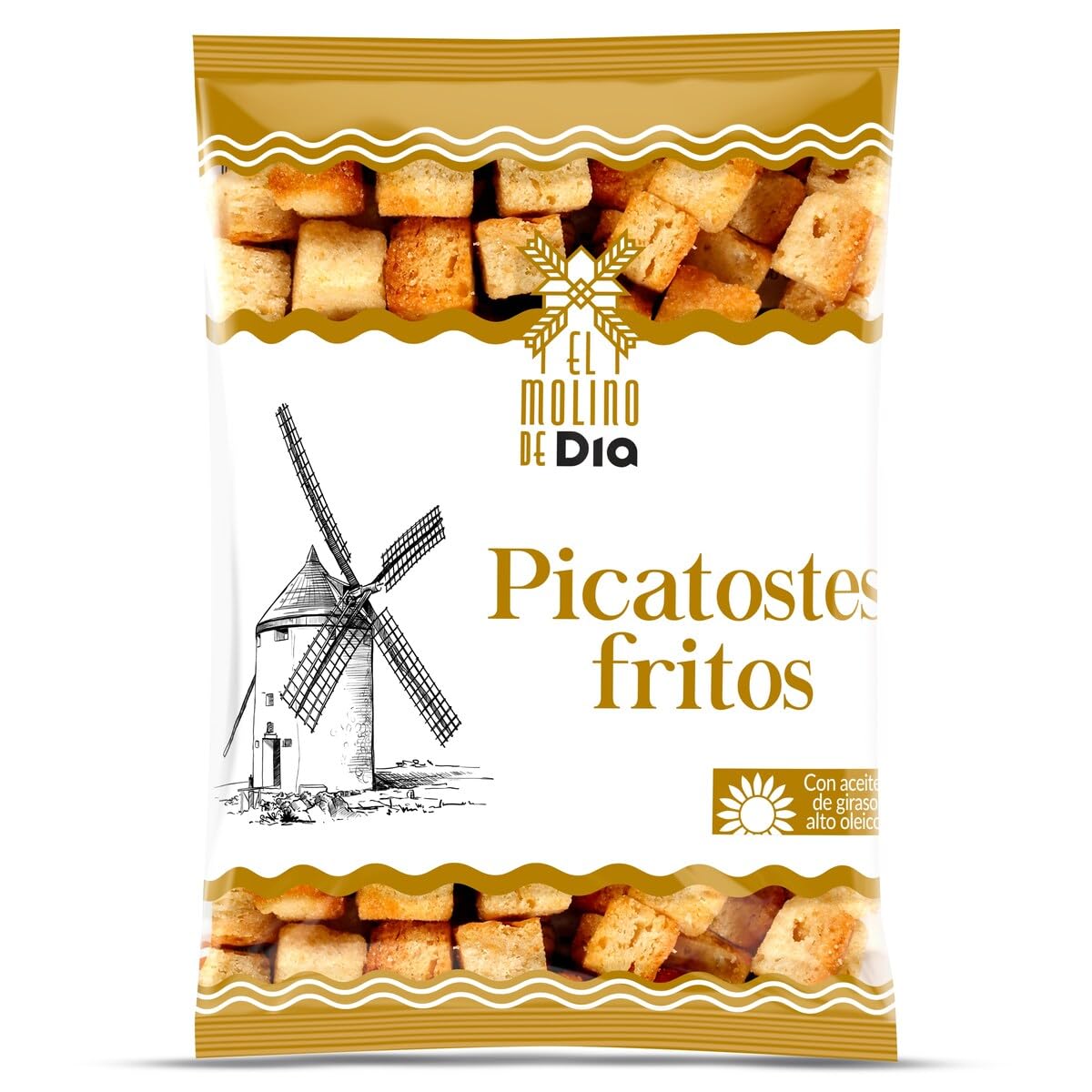 EL MOLINO DE DIA picatostes fritos bolsa 75 gr