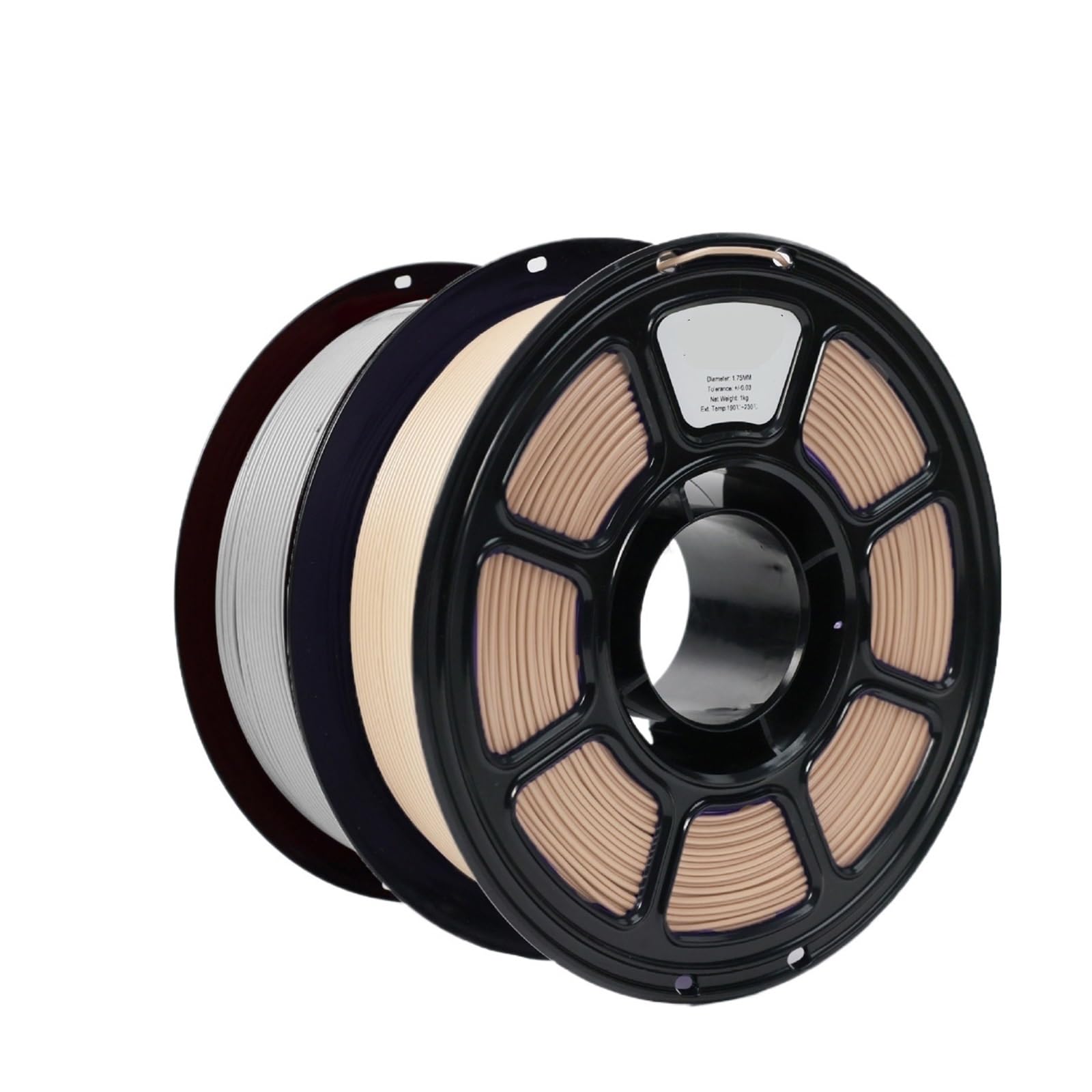 PLA/PETG-Filament 1,2 kg Hochgeschwindigkeitsdrucker Flow Matteffekt-Druckmaterial(PETG-purple)