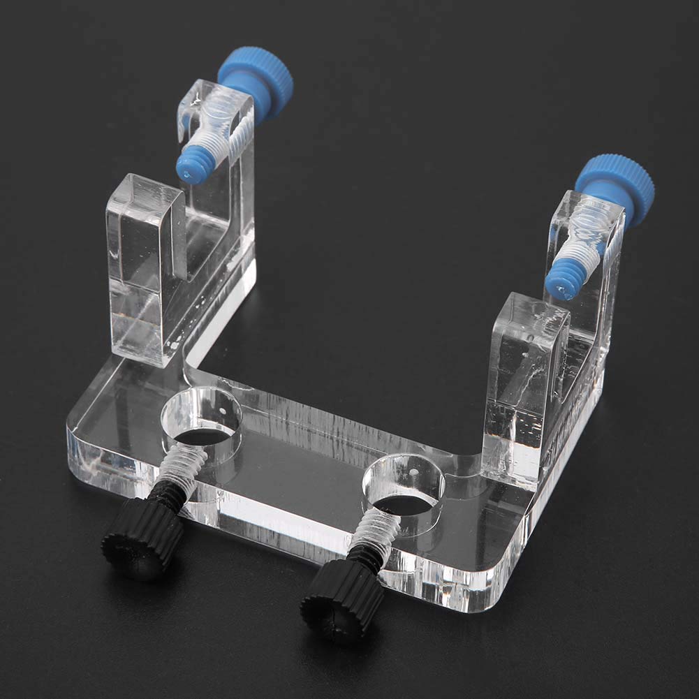 Supporto Per Tubi Acquario In Acrilico Trasparente, Facile Da Montare Con Viti, Per Tubi Flessibili Da 8x5,5x4,5 Cm, Regge 4 Tubi, Ideale Per Cambio Acqua E Pulizia