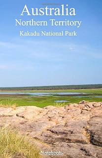 Australia Northern Territory Kakadu National Park: Lined notepad A5 (5.5‘‘ x 8.5‘‘; 139.5 x 215.9 mm) with 120 pages