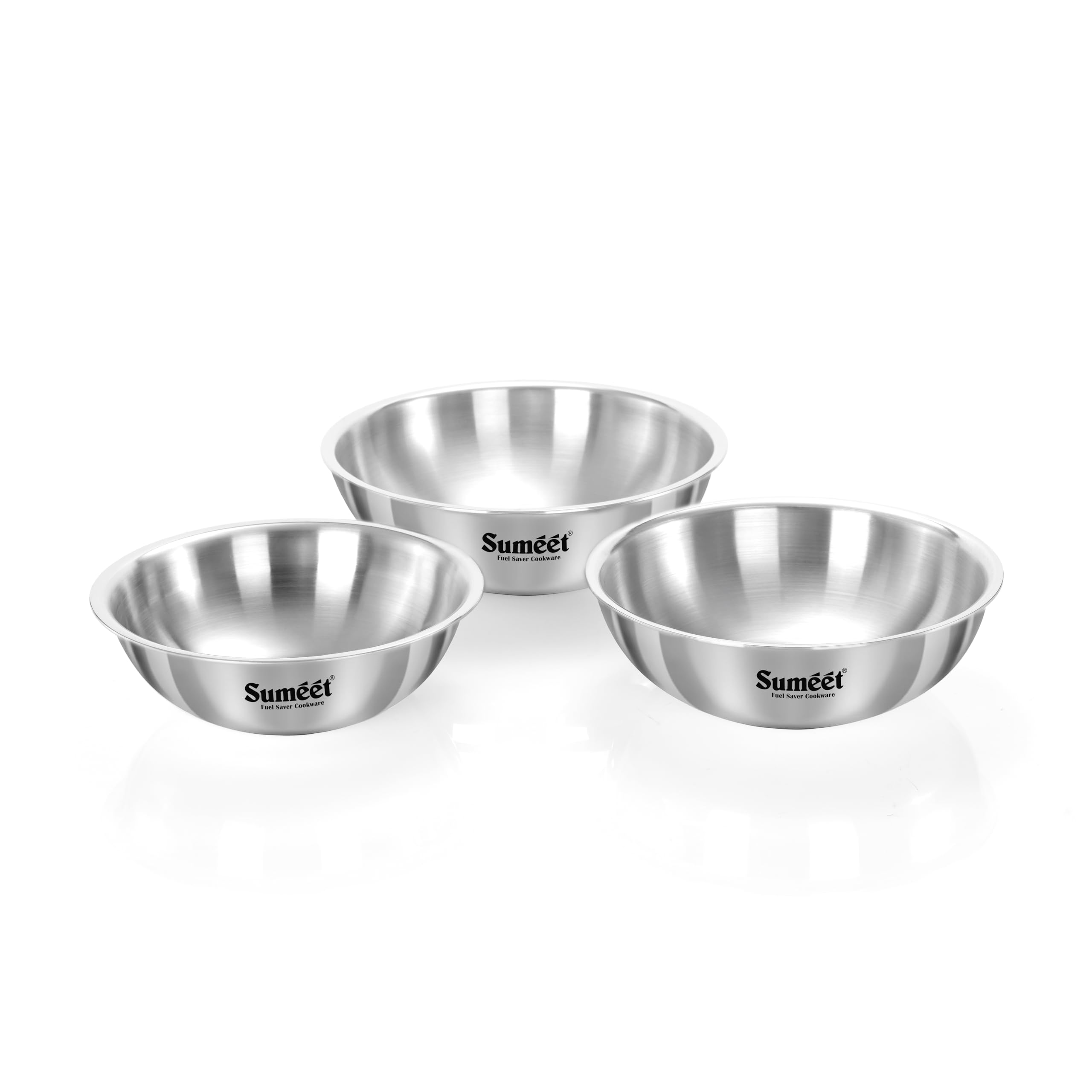 Sumeet Cook Smart TriPly Steel-Aluminium-Steel - 3 Layers Cookware Tas