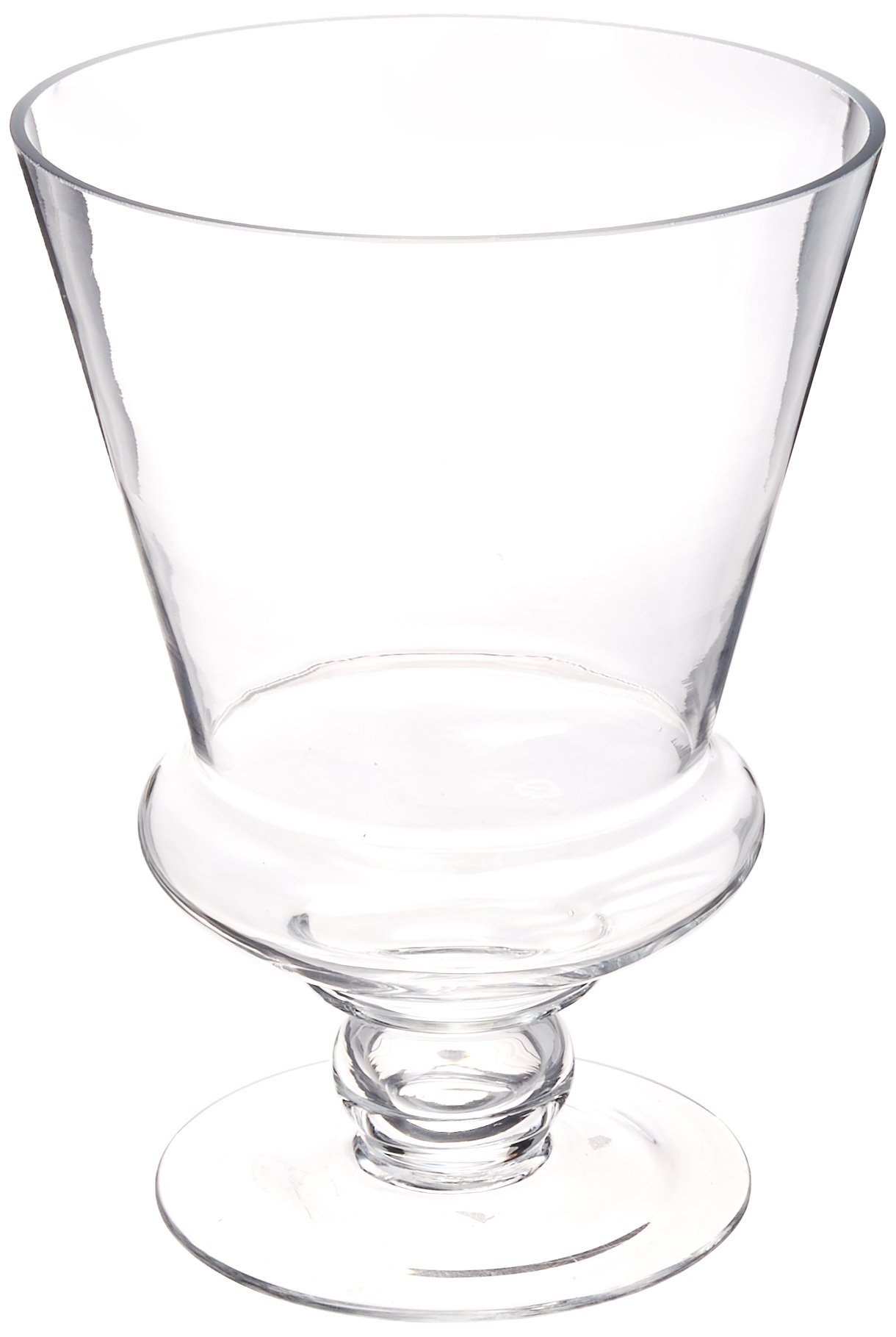 Darice XD1275 Jar with Lid-Clear Glass-Large-16-1/2 inches