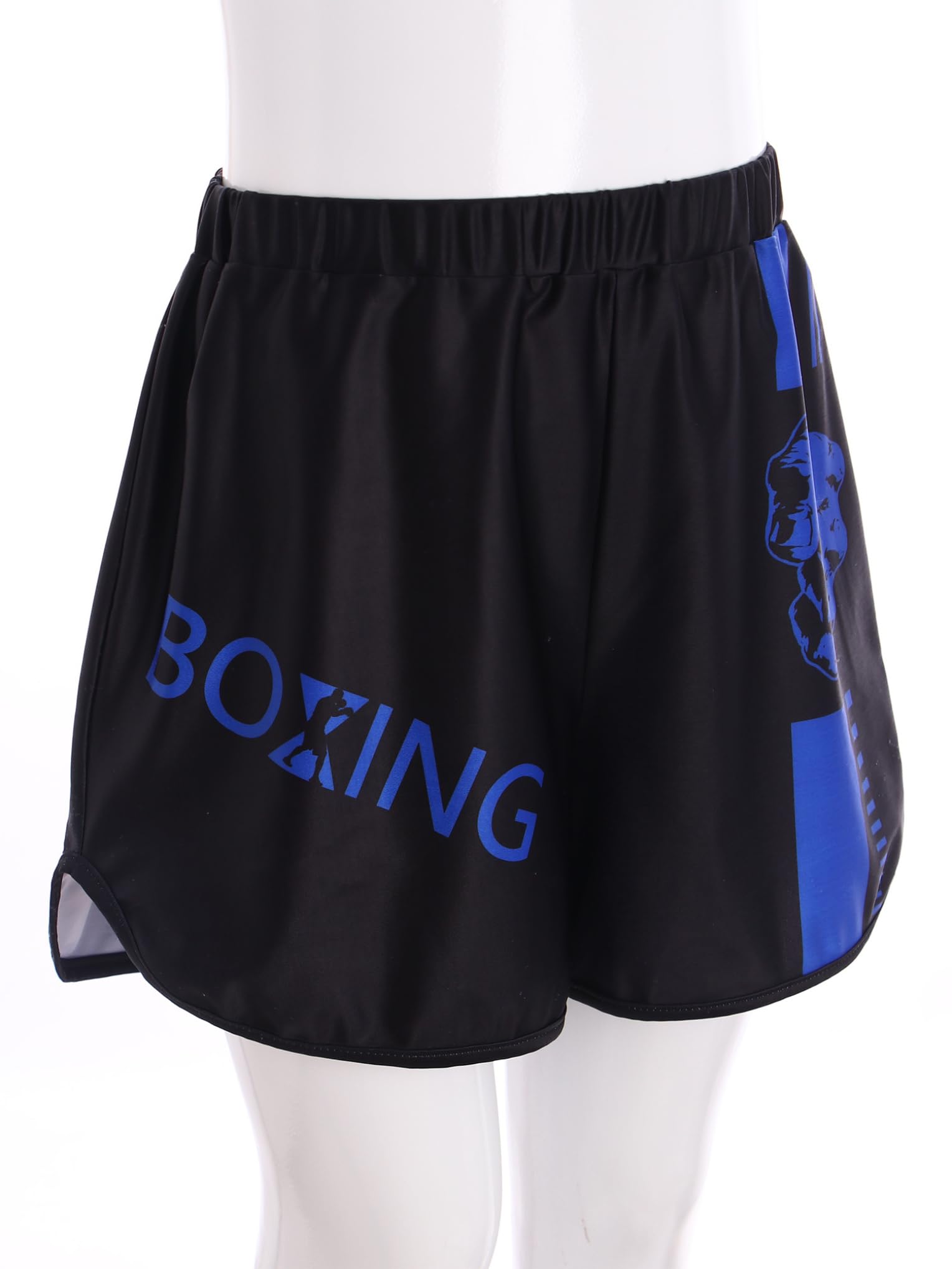 Pantalones cortos de boxeo muay thai para niño MMA kickboxing artes marciales 5-16 años