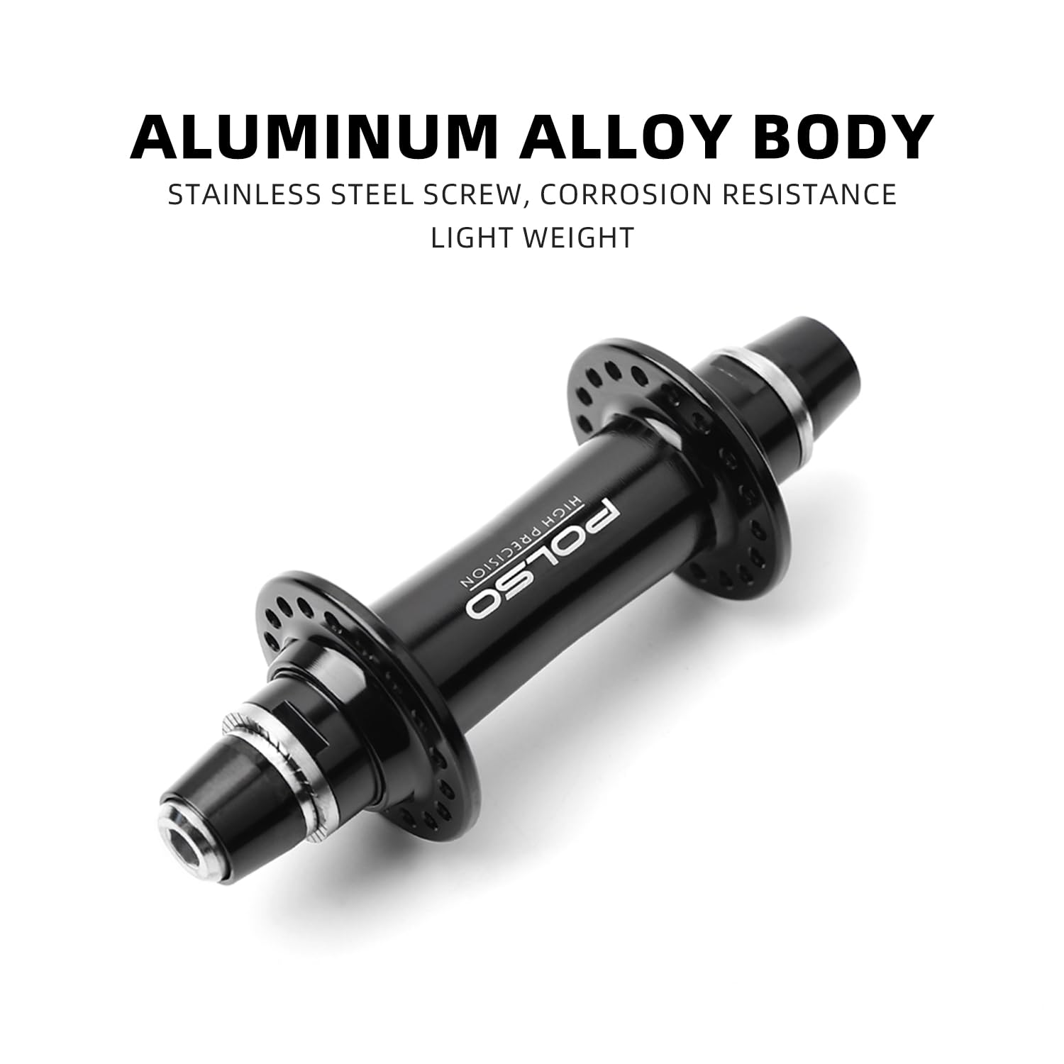 Amazon | POLSO BMX レーシングハブ 36H 110mm 3/8 センターロック