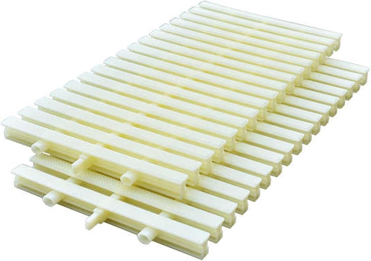 Generico Griglia di Scarico in plastica per Piscina, griglia di Scarico per Piscina, Copertura di Troppo Pieno in plastica Resistente per Sistema di drenaggio della Piscina, Facile da assemblare per