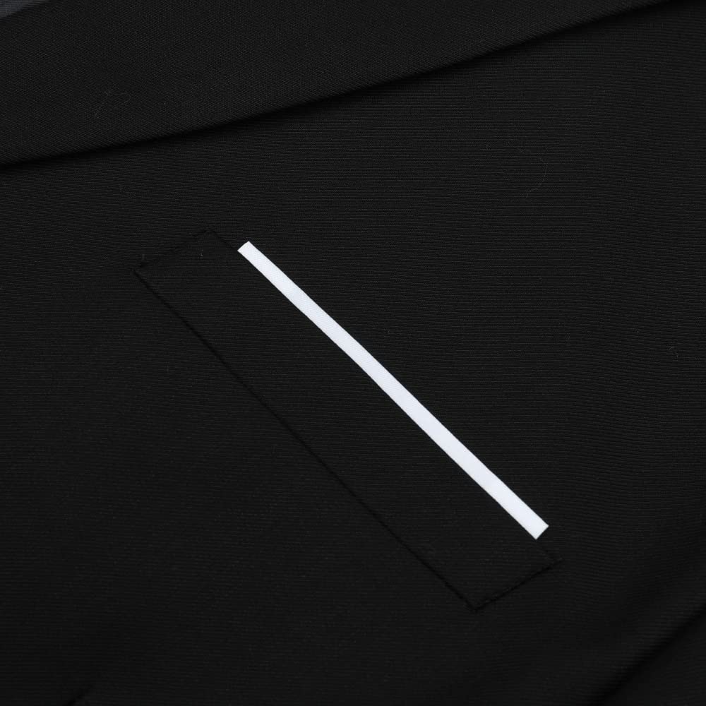 Allthemen Abito da Uomo in 2 Pezzi in Tinta Unita con Due Bottoni Giacca Formale da Lavoro per Matrimonio Blazer + Cravatta