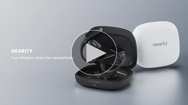 Nearity Open Bluetooth Earphone ブラック Amazon.com: NEARITY Open Ear Bluetooth Headphones,Wireless Earbuds