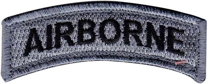 Amazon.com: Airborne Tab Rocker Hook Patch (MTA1) for Vest, Jackets ...