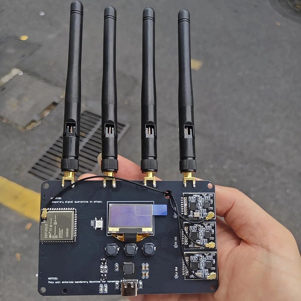Für esp32 Entwicklungsplatine mit BLE BT-Modul für OLED-Bildschirm für WiFi-Signalanalyse-Set