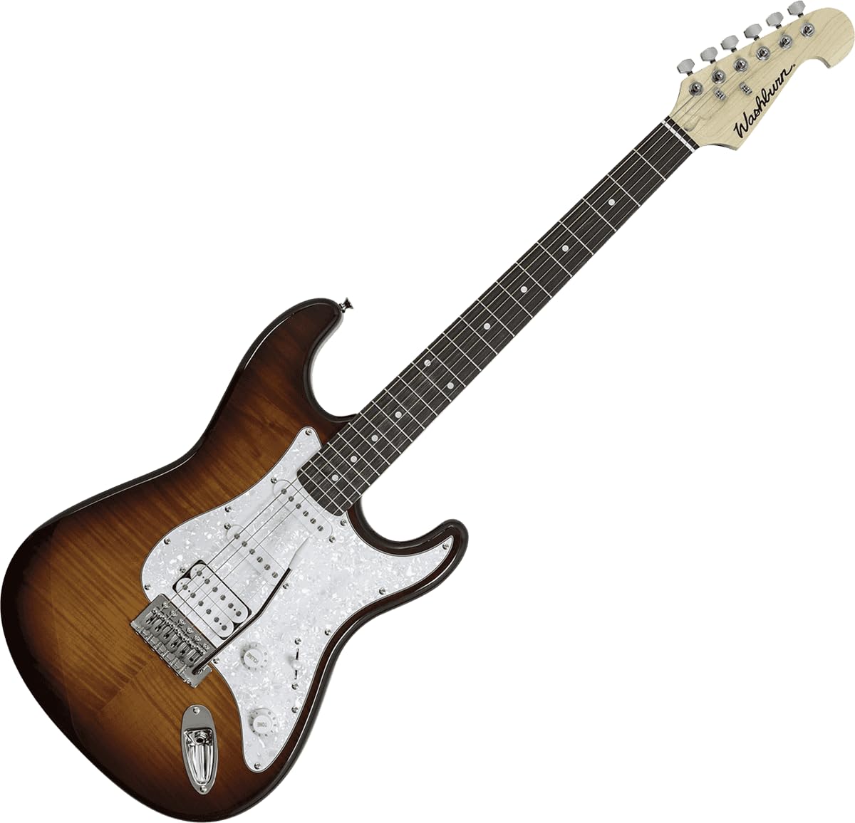 Amazon.com: Washburn Sonamaster SDFSB Deluxe Electric Guitar