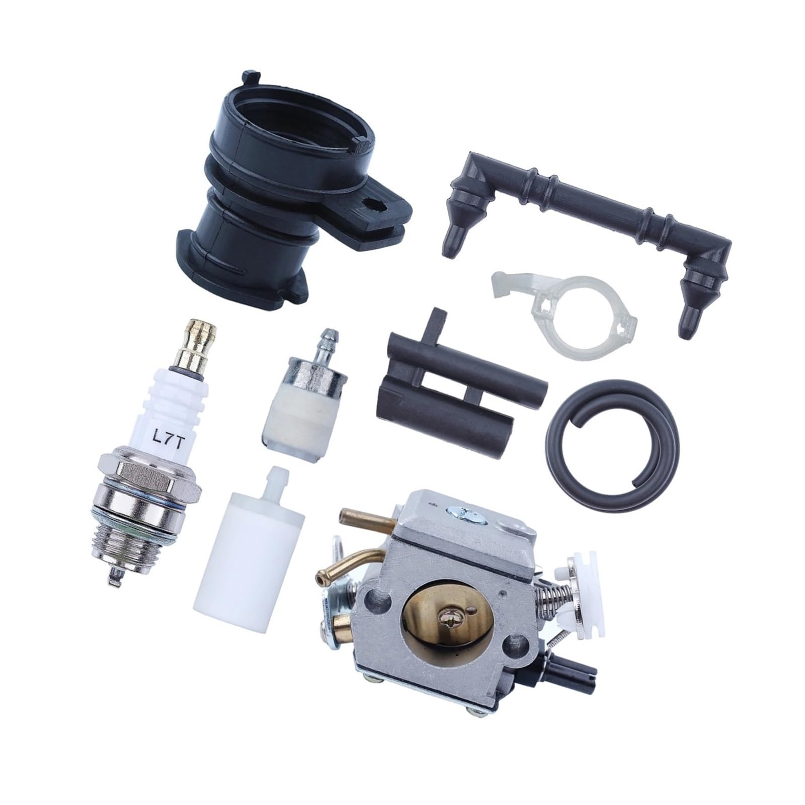 Kit de filtre à carburant et carburateur pour tronçonneuse 362 365 371 372 372XP