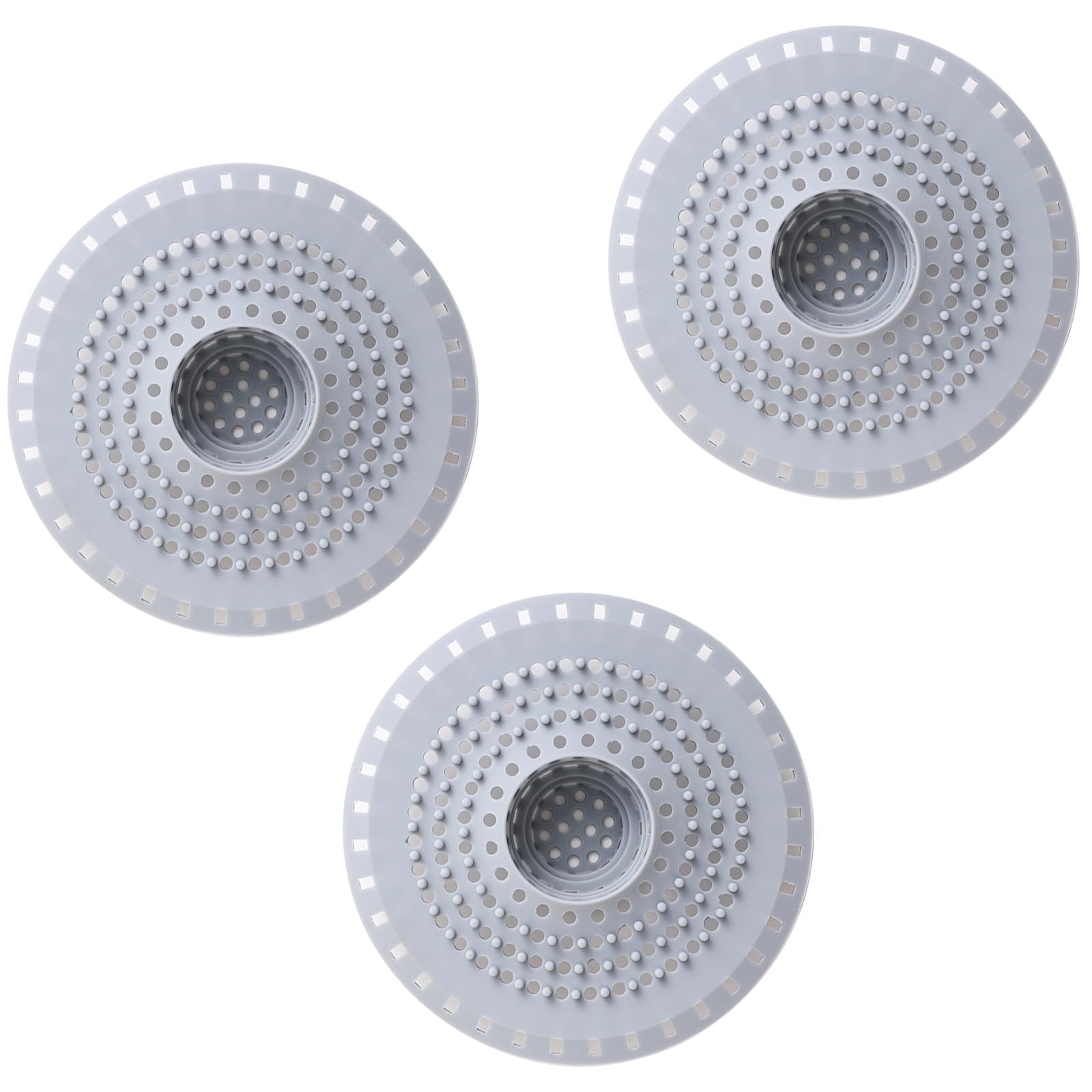 General Silicone Drains Strainer with Hair Filter Elastic Design Prevents Blockages Easy to Clean for Kitchen Bathroom Bathroom Sink Hair Filter