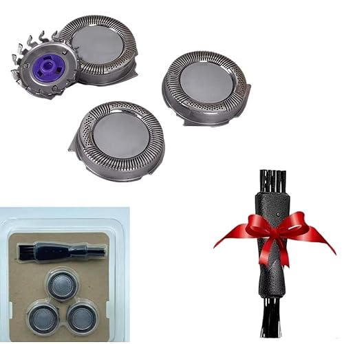 3 cabezales de repuesto HQ8 compatibles con Norelco, cabezales de hoja de repuesto para PT720, PT724, PT730, AT811, AT830 PowerTouch, cuchillas de