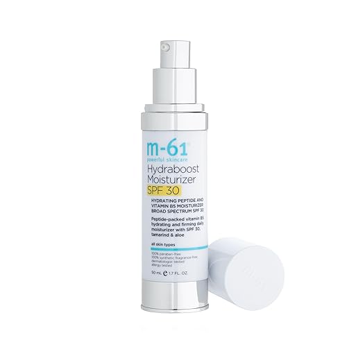 Miniatura 3 de m-61 Hydraboost Moisturizer SPF 30 | Hidratante diario ligero sin perfume con SPF 30 y ácido hialurónico, vitamina B5, vitamina E, 1.7 onzas líquidas