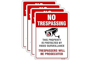 Warning Signs for Surveillance: Protect Your Property with Confidence