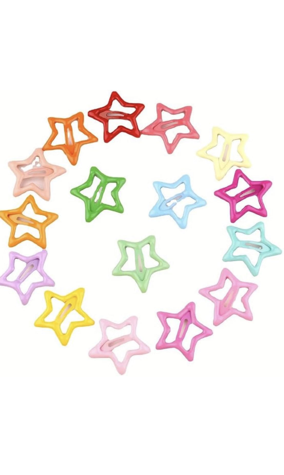 DvDs Kart 10 Pcs Multicolored Hair Clip Star Shape Tic Tac Clips Barrettes Accessories Side Pin Accessory for Baby Girl, Girls & Women (B0DG3R1H1K) Amazon Price History, Amazon Price Tracker