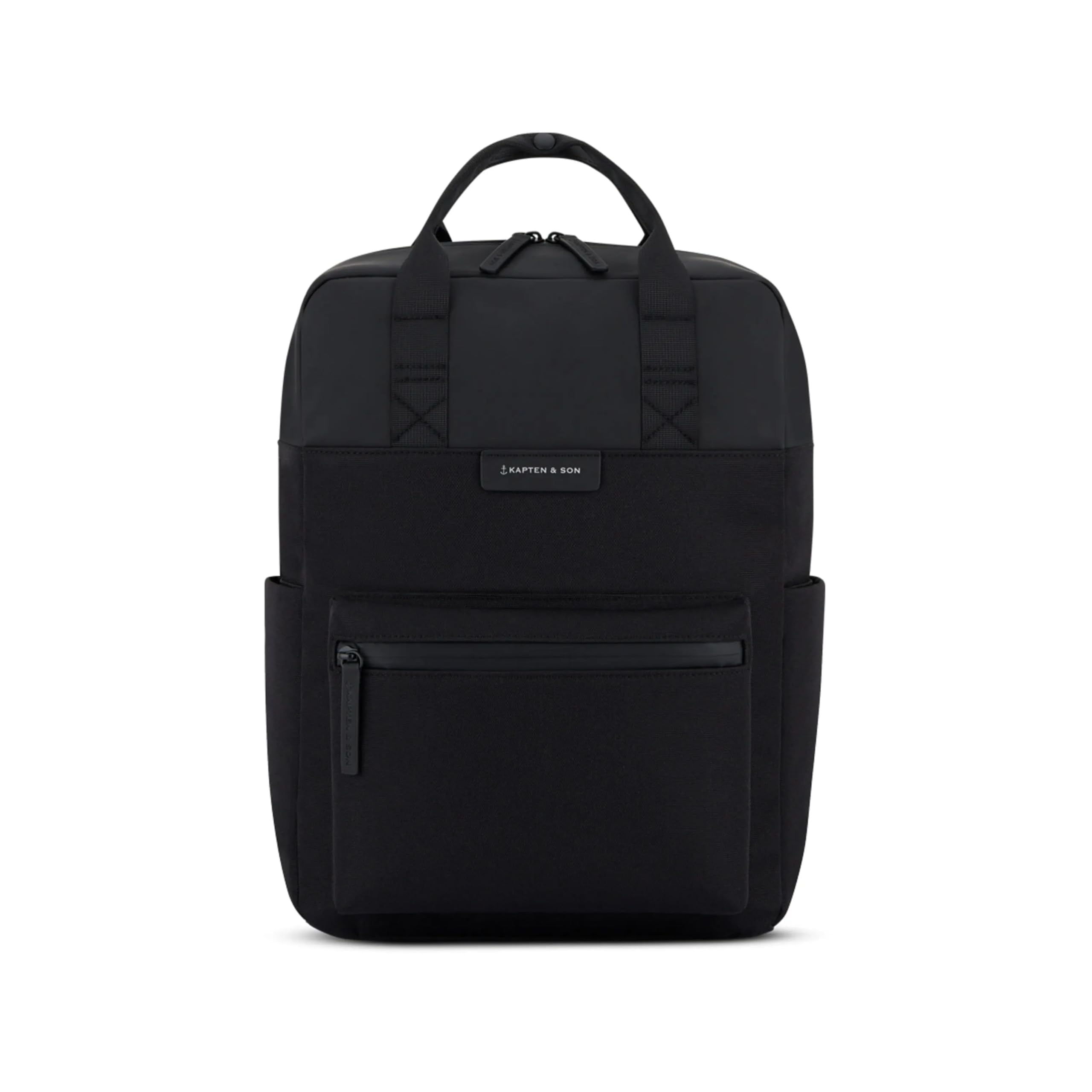 Kapten & Son Rucksack Bergen Pro in All Black (12.6 Liter)