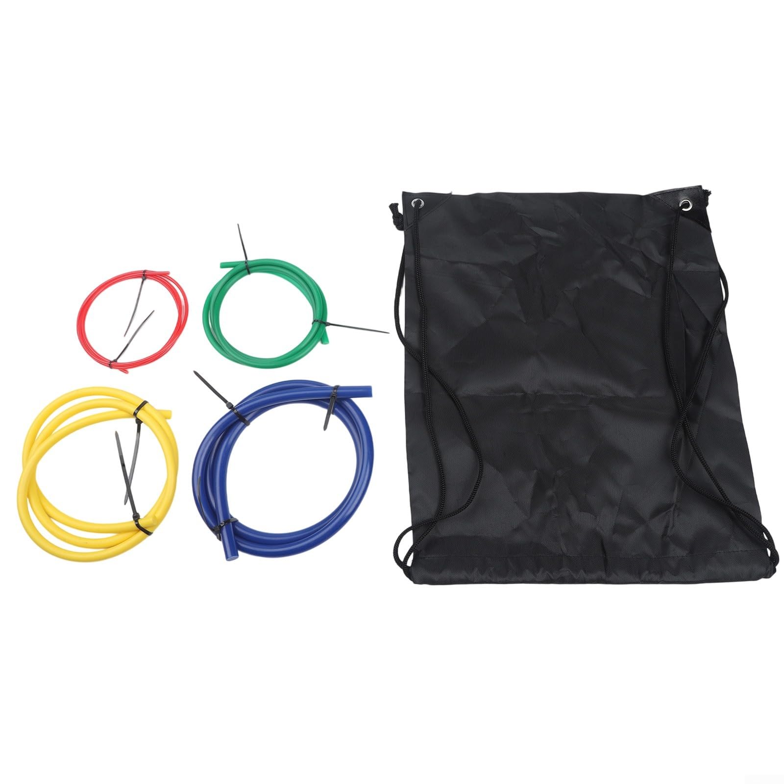 Set di molle piegatubi per tubi in rame, kit di strumenti per piegatura interna in plastica PE, 4 pezzi, codificati a colori, da 1/4 a 5/8 pollici, per riparazione aria condizionata HVAC (4 pezzi) 5 m