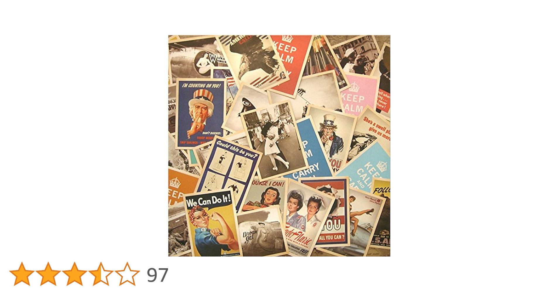 Amazon | 外国 ヴィンテージ 風 ポストカード (第二次世界大戦