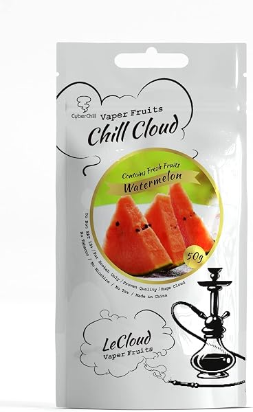 ChillCloud チルクラウド シーシャ フレーバー ノンニコチン CyberChill サイバーチル (ウォーターメロン) - 1