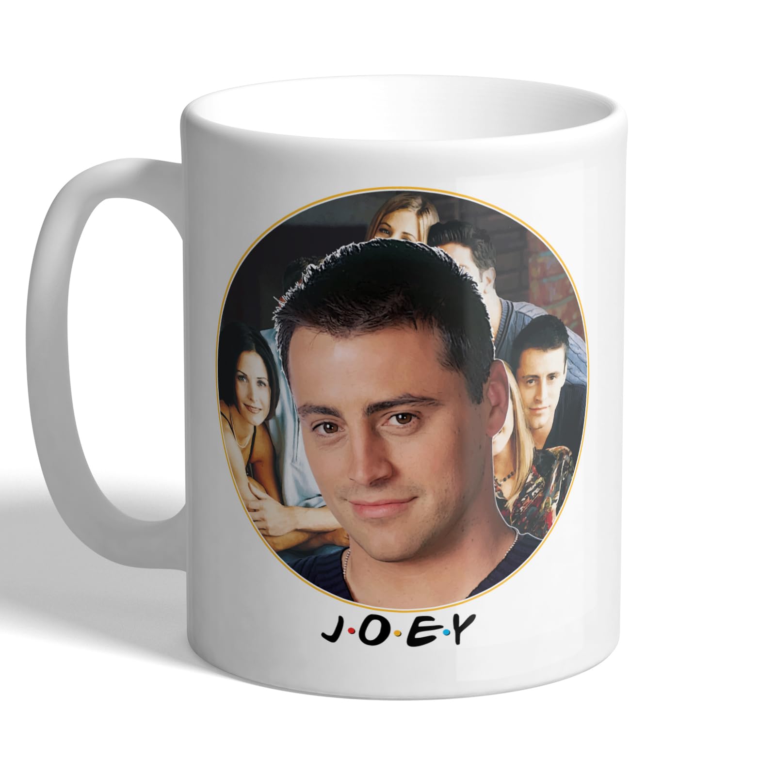 I Love Mugs - Joey Tribbiani - Matt Le Blanc - Friends Mug, Ceramic, 11fl.oz.