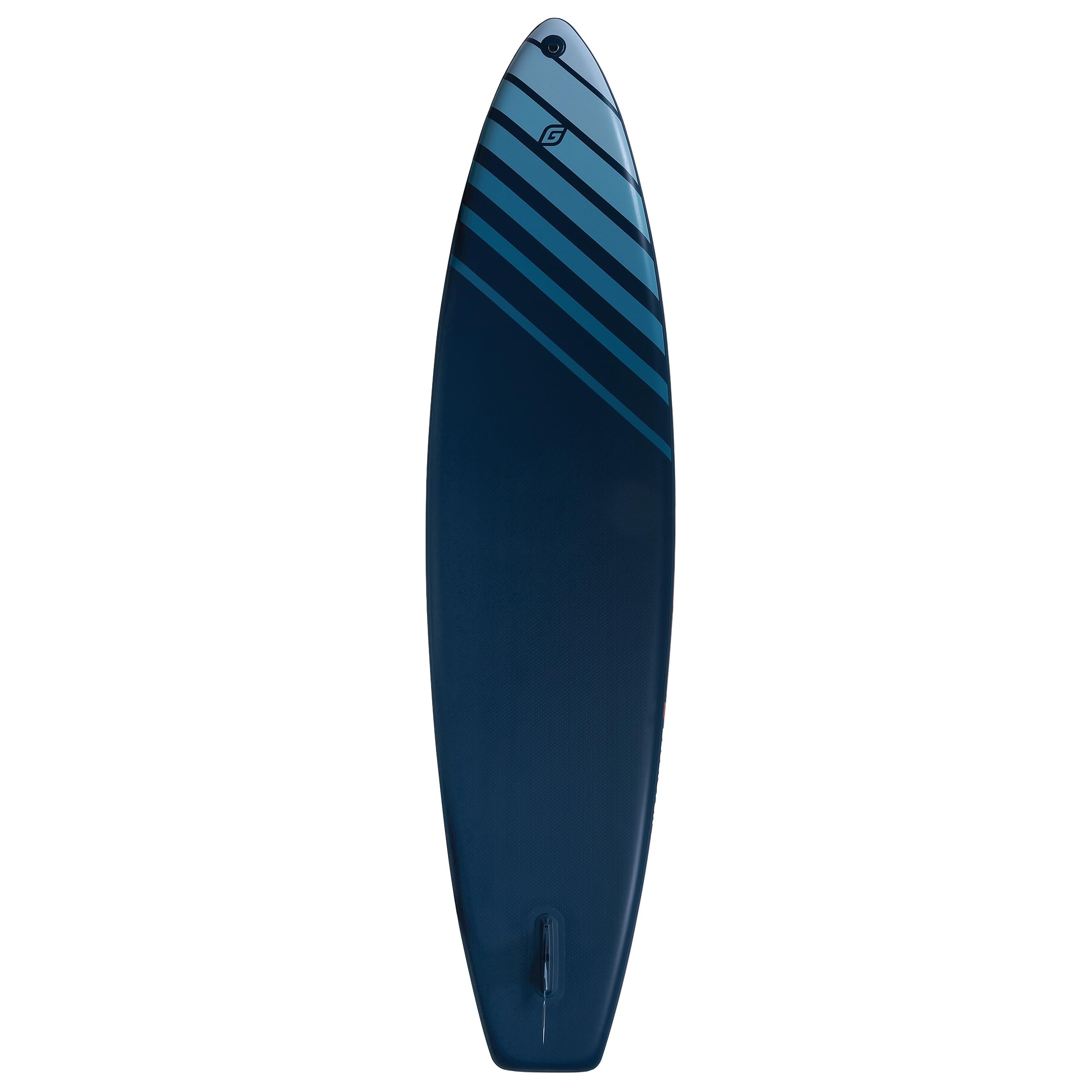 Gladiator PRO Touring SUP aufblasbar, Stand Up Paddle Board Set mit Carbon Paddel, Premium iSUP für Lange Touren, bis 26 PSI