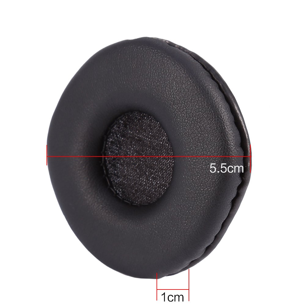 Queen.Y Un Paio di Cuscinetti Auricolari Morbidi di Ricambio Cuscino in Morbida Schiuma di Cuoio per Cuffie Auricolari per Akg K450-K430-K420-K480