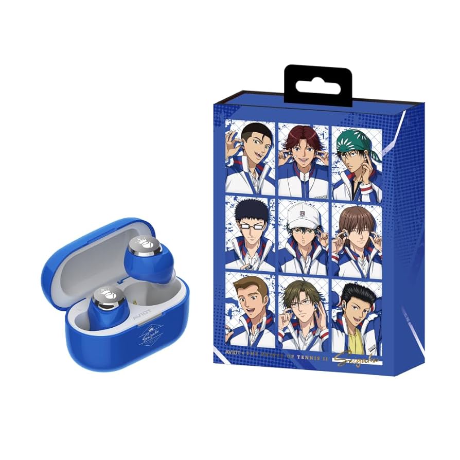 新品未開封◆ aviot テニスの王子様　ワイヤレスイヤホン　青学 Amazon.co.jp: AVIOT TE-V1R-TP1 新テニスの王子様コラボ