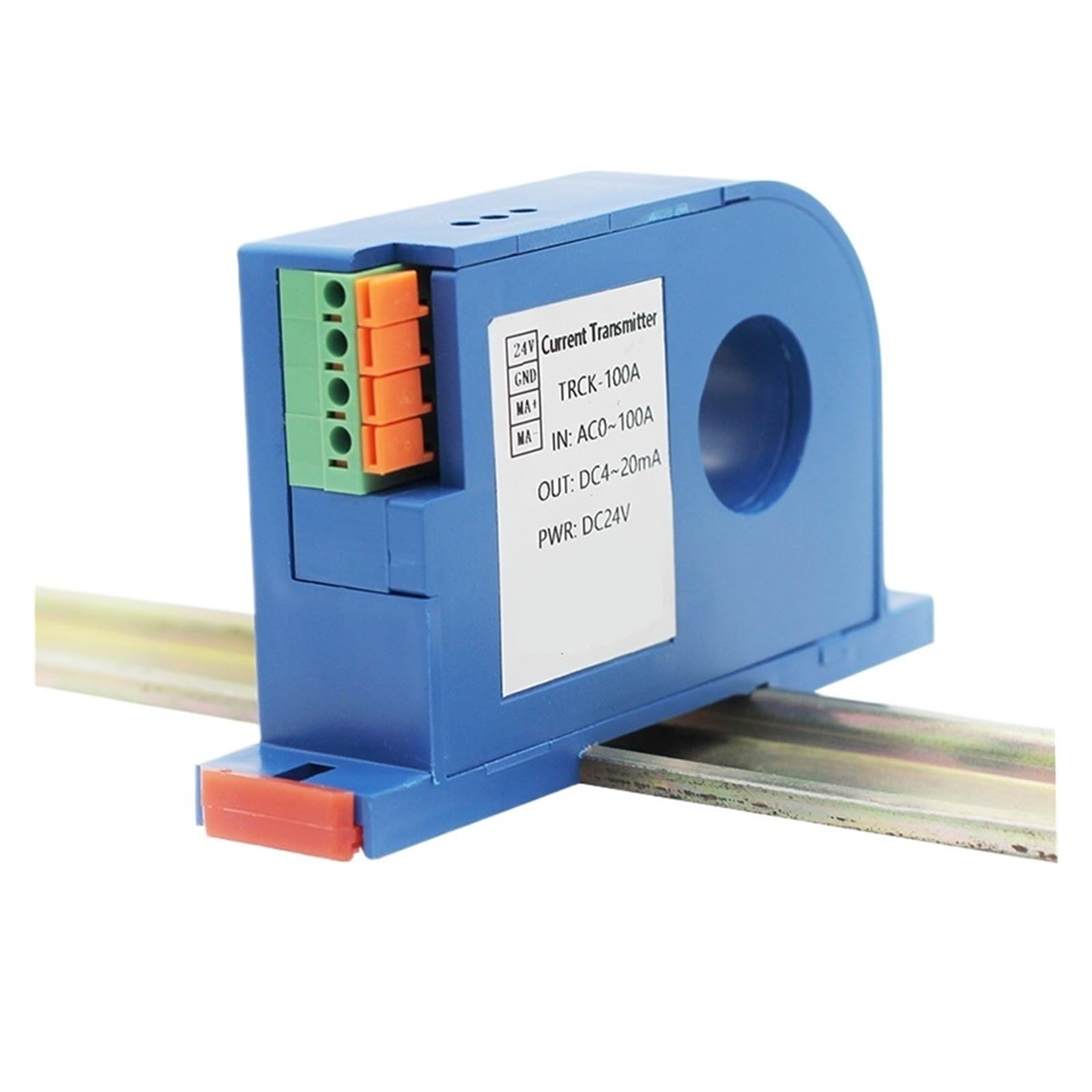 Transmisor de Corriente CA CC Diámetro del Orificio 22 mm CC 24 V