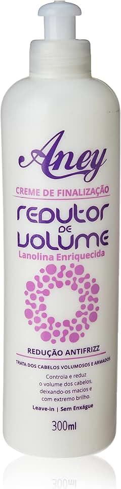 Creme de Finalizar Aney Redutor de Volume, Márcia Cosméticos, 300 ml