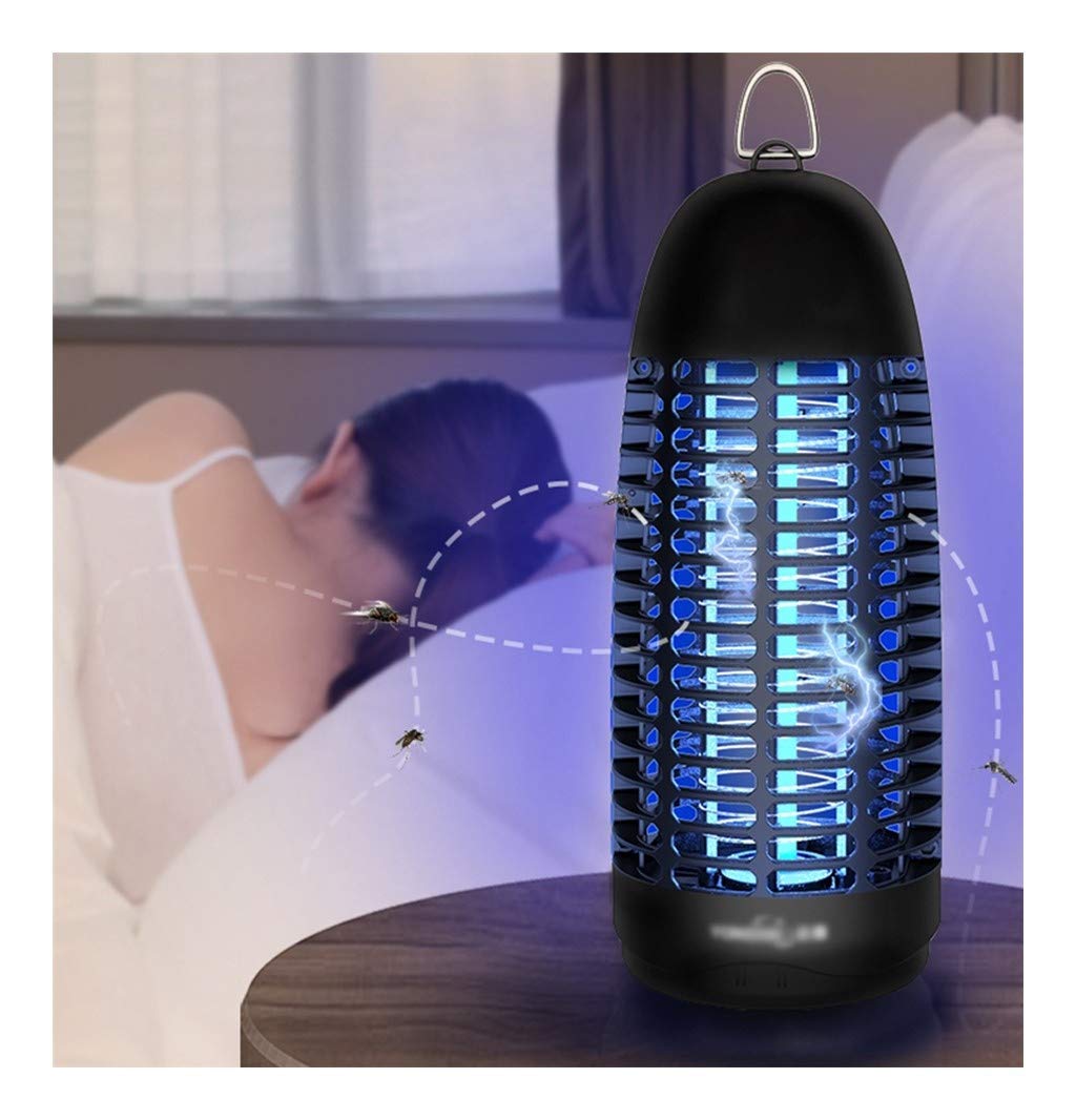Trappola per zanzare Lampada antizanzare elettronica, Uso domestico Lampada antizanzare con shock elettrico muto Repellente per insetti per interni Donne incinte Controllo fisico della zanzara per pat