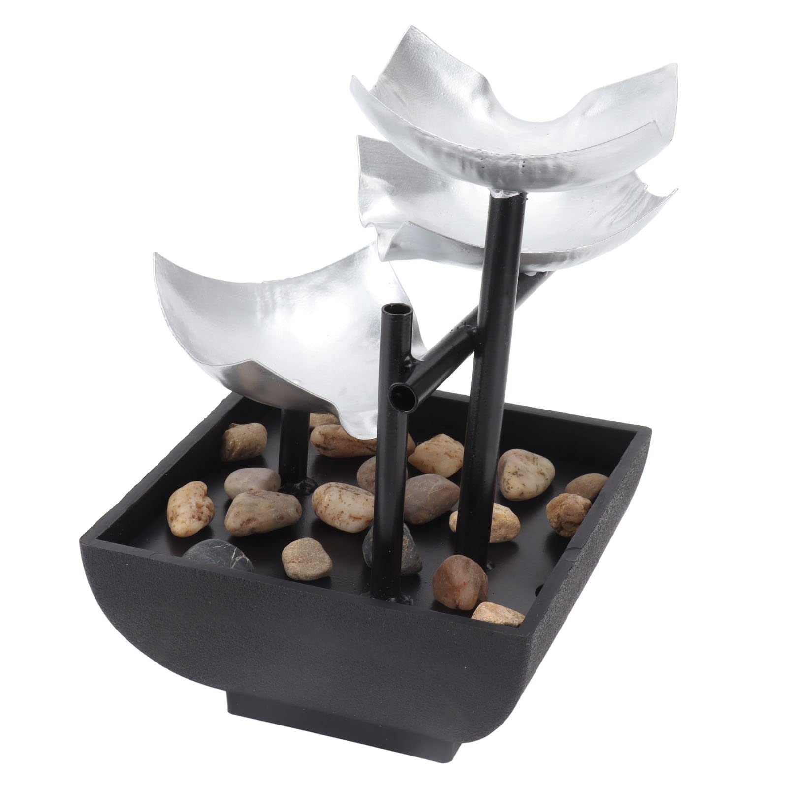 Adorno de Agua Corriente para el Hogar, Fuente de Escritorio Decorativa Relajante, USB para Relajación del Dormitorio