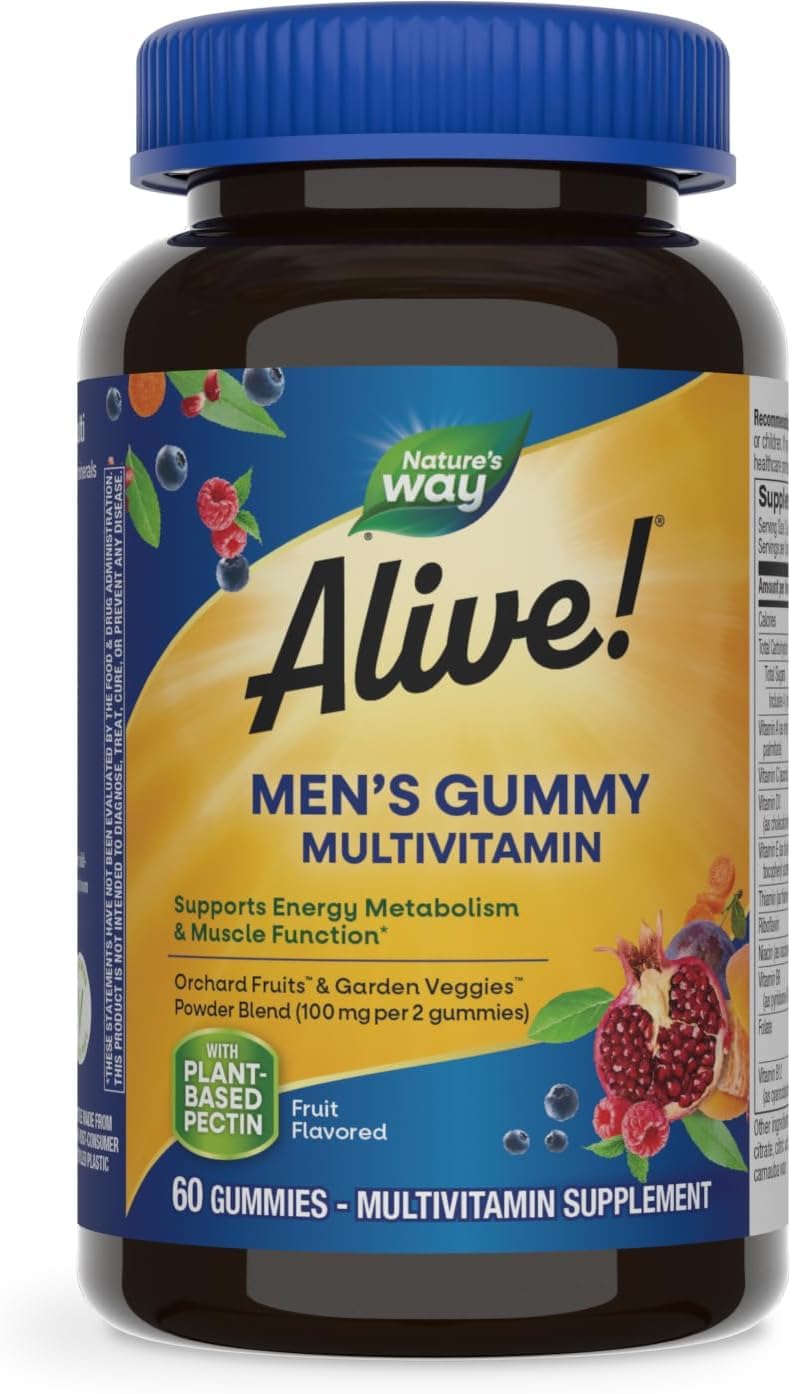 Nature's Way Alive Men's Gummy, 75 Count